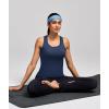 image:imageAlaroo Workout Tank Tops for Women Racerback Athletic Gym Clothes Womens Yoga Tight Fit Sleeveless Shirts ActivewearNavy Blue