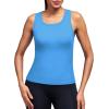 image:imageAlaroo Workout Tank Tops for Women Racerback Athletic Gym Clothes Womens Yoga Tight Fit Sleeveless Shirts ActivewearRoyal Blue