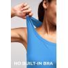 image:imageAlaroo Workout Tank Tops for Women Racerback Athletic Gym Clothes Womens Yoga Tight Fit Sleeveless Shirts ActivewearRoyal Blue